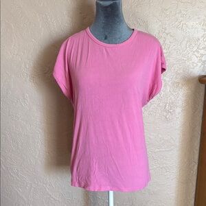 Vibrant Pink Short Sleeve Women's Tee